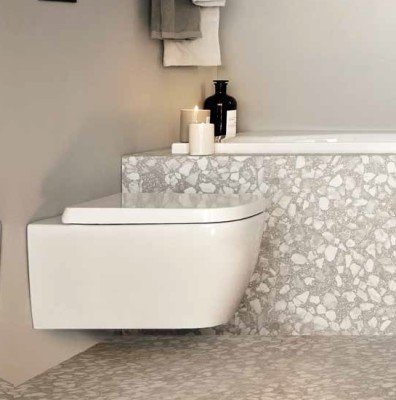 VAS WC I.LIFE B SUSPENDAT RIMLESS+ 54X35.5, FIXARE COMPLET ASCUNSA